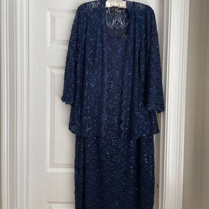 Alex Evenings Two-Piece Cocktail Dress.